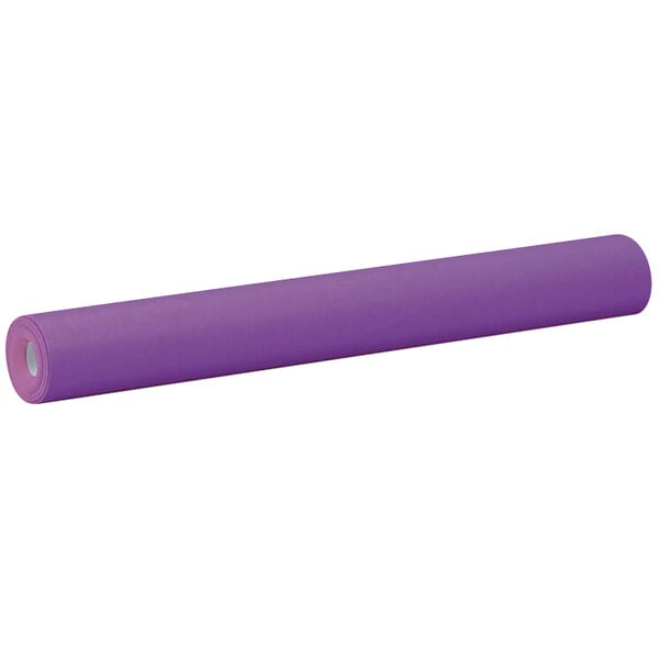 A violet roll of Pacon paper.