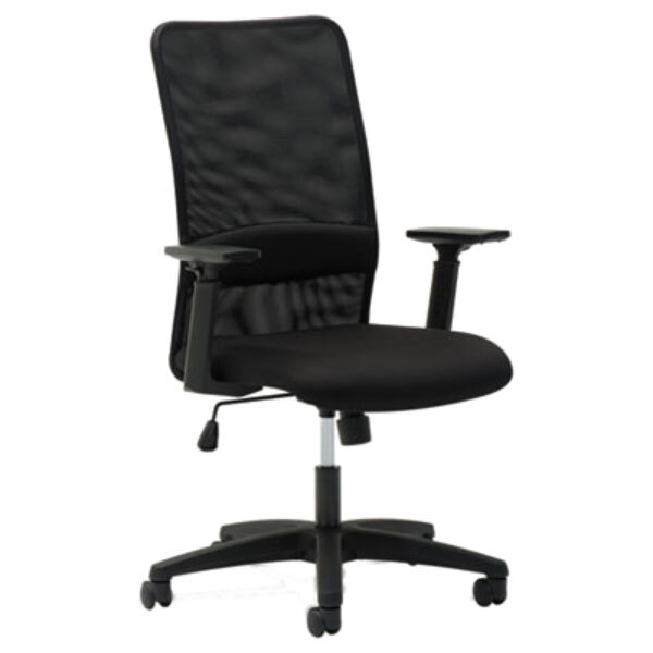 Sitmatic Goodfit Big And Tall Ergonomic Fabric High Back Chair Black - Office Depot - View #7