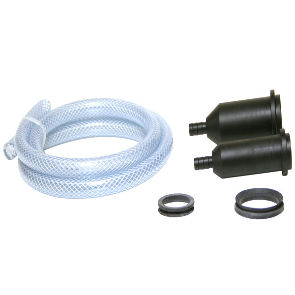 A Sammic Vac-Norm floor-type vacuum hose and plastic tube kit.