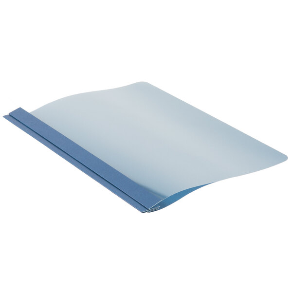 Oxford 55813EE 8 1/2" x 11" Assorted Color Clear Front Report Cover