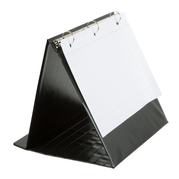 Cardinal CRD 09260 Black Horizontal Easel Binder with 1" Round Rings