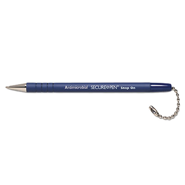 MMF Industries 28708 SecureAPen Blue Ink Medium Point Ballpoint