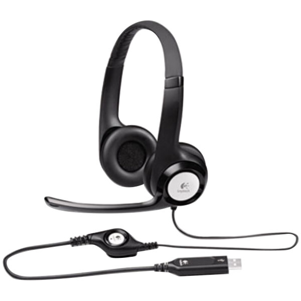 Logitech 981000014 H390 Headset with NoiseCanceling Microphone