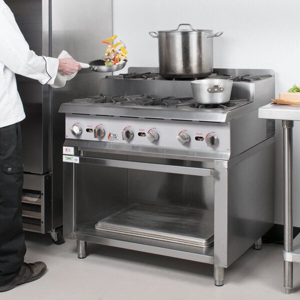 CPG 2 Burner Gas Hot Plate, 44,000 BTU