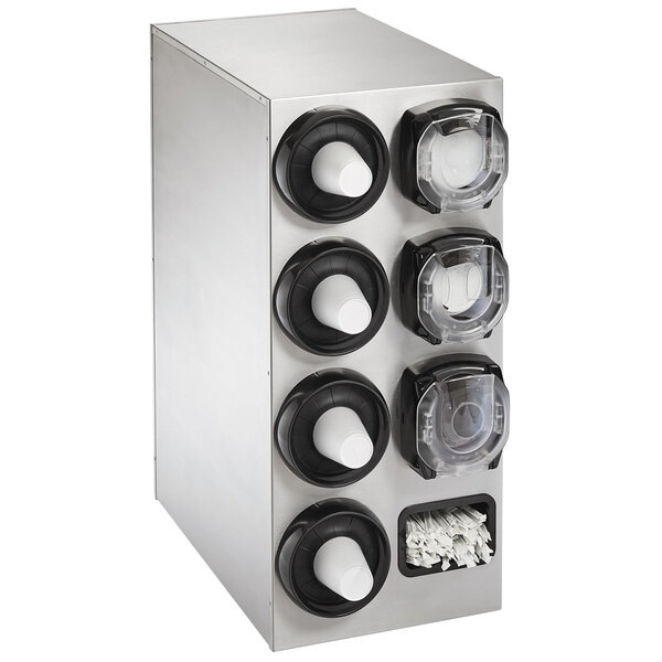 Vollrath K58843 Stainless Steel 4Slot 8 44 oz. Countertop Cup