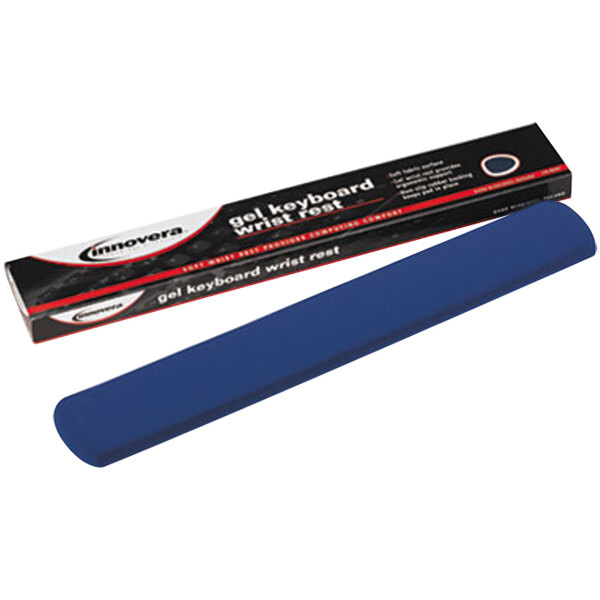 Innovera 50457 Blue Gel Keyboard Wrist Rest