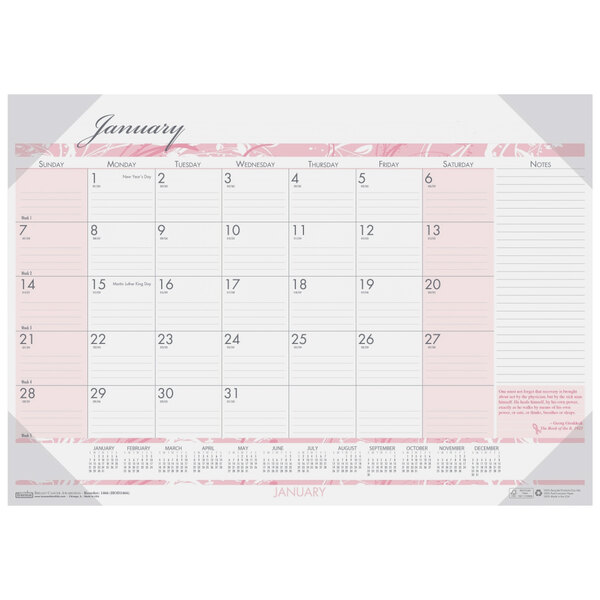 House Of Doolittle 1466 18 1 2 X 13 Recycled Breast Cancer Awareness house-of-doolittle-1466-18-1-2-x-13-recycled-breast-cancer-awareness