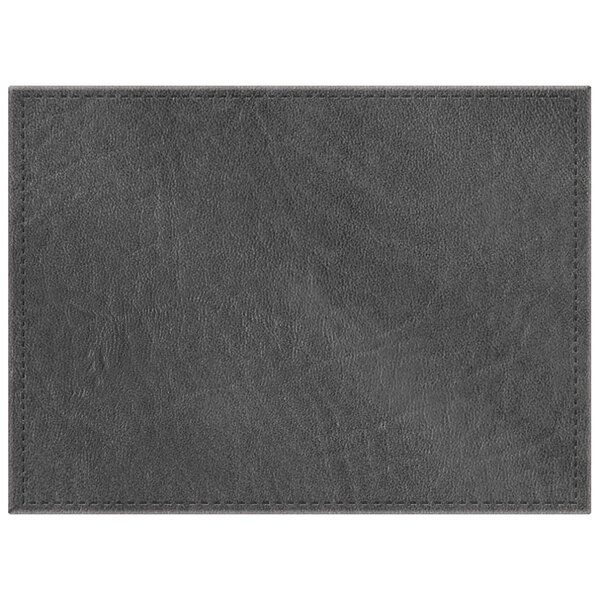 H. Risch, Inc. TABLEMAT15X11CHARCOAL 15" x 11" Customizable Charcoal