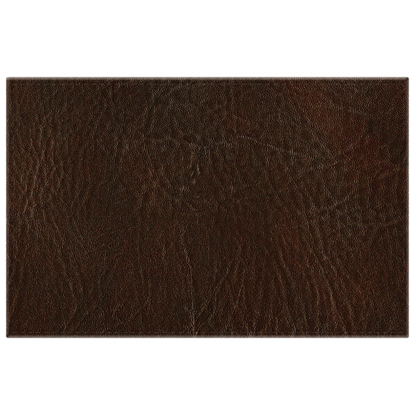H. Risch, Inc. TABLEMAT17X11BROWN 17" x 11" Customizable Brown