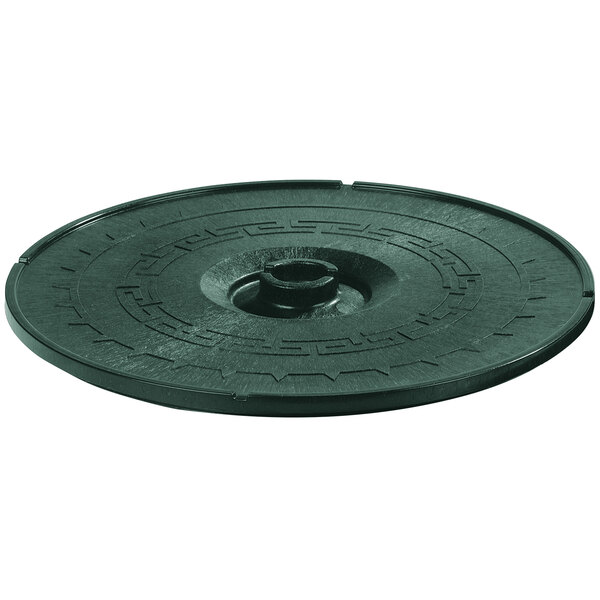 Carlisle 070308 Forest Green Lift-Off Replacement Lid for 071308 8" Tortilla Server - 12/Case