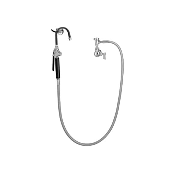 Fisher 2740 Wall Mounted Hose Pot Filler with 60" Hose, Atmospheric