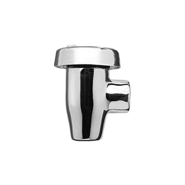A shiny silver Fisher 1/2" Swivel Vacuum Breaker with a round cap.