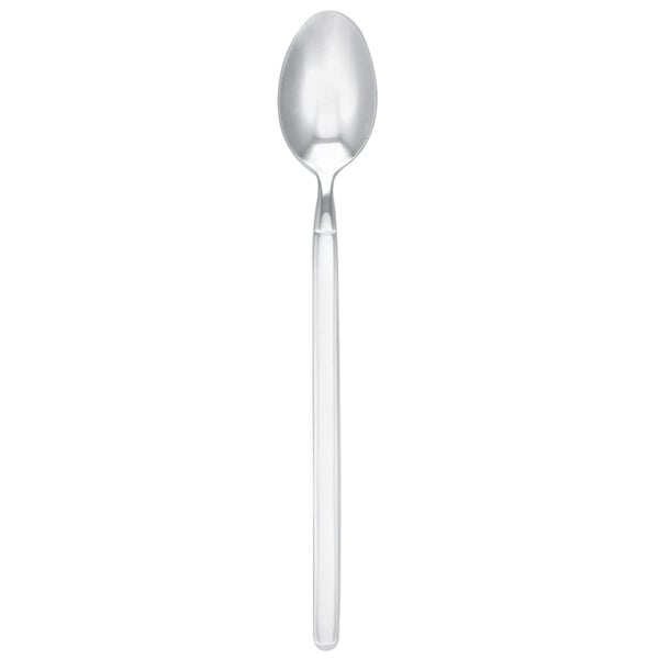 A Walco stainless steel iced tea spoon with a long handle and a silver spoon bowl.
