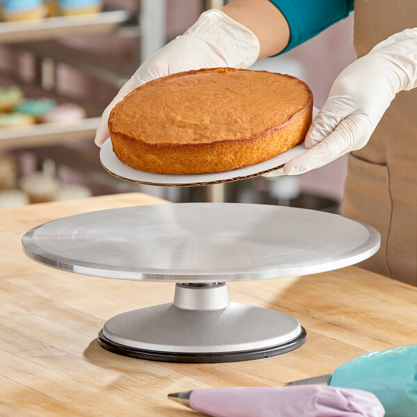 Matfer Bourgeat 421501 12" Revolving Cake Stand