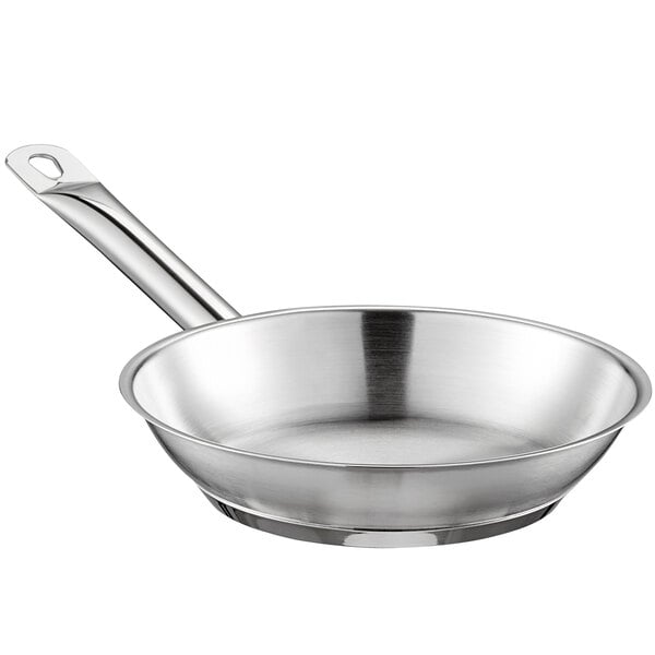 privacy Bekwaam Gooey Vigor 8" Stainless Steel Fry Pan with Aluminum-Clad Bottom