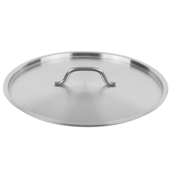 Vigor SS1 Series 16 9/16 Stainless Steel Replacement Lid for 40 Qt. Stock  Pot