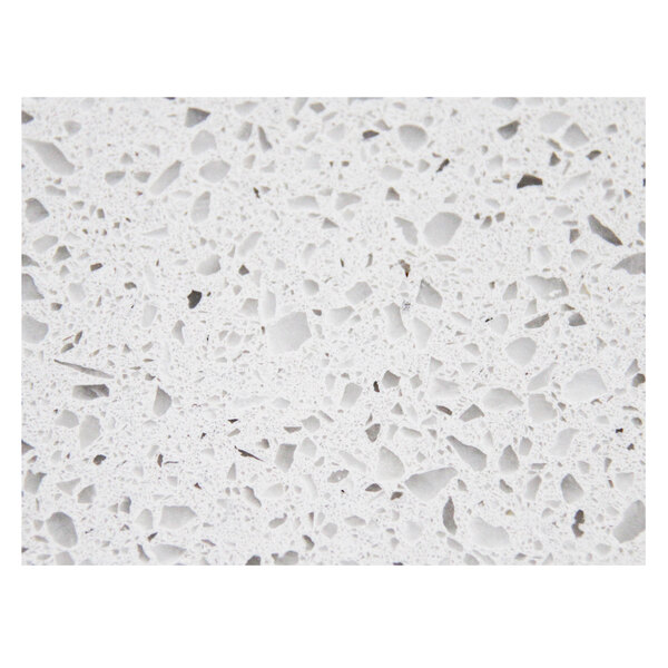 Art Marble Furniture Q403 30" x 72" Snow White Quartz Tabletop