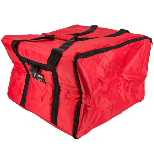 Rubbermaid FG9F3900RED ProServe Large Red Insulated Nylon Delivery