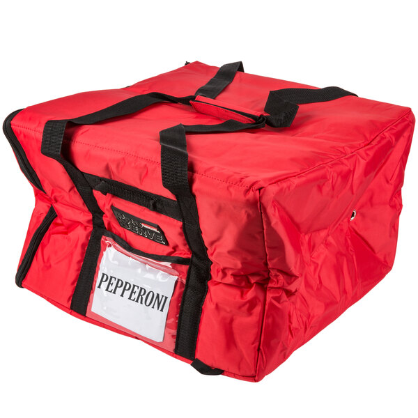 Rubbermaid FG9F3900RED ProServe Large Red Insulated Nylon Delivery
