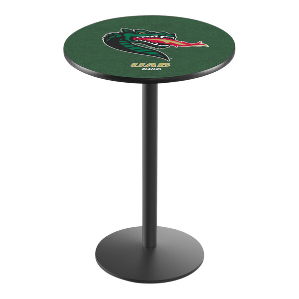 Holland Bar Stool 30" Round University of Alabama at Birmingham Counter Height Pub Table with
