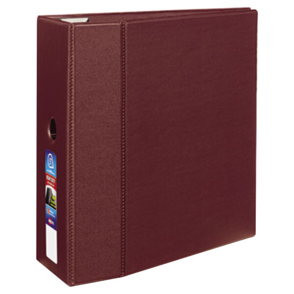 Avery® 79366 Maroon Heavy-Duty Non-View Binder with 5" Locking One Touch EZD Rings