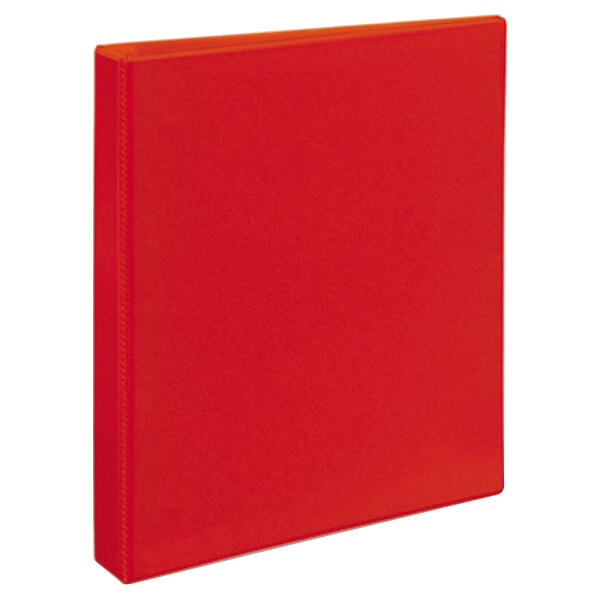 Avery® 79170 Red Heavy-Duty View Binder with 1" Locking One Touch EZD Rings