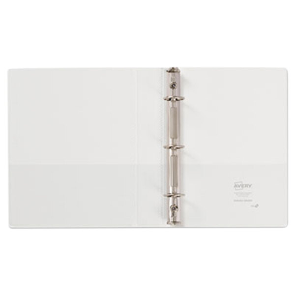 Avery® 17116 White Mini Durable View Binder with 1" Round Rings