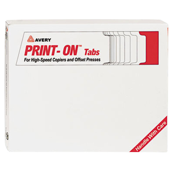 Avery® 20416 Print-On Customizable 5-Tab Divider Set - 30/Box