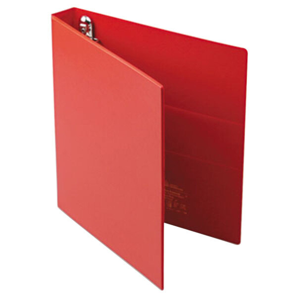 Avery® 79589 Red Heavy-Duty Non-View Binder with 1" Locking One Touch EZD Rings