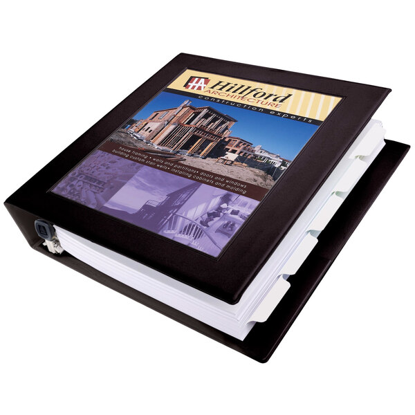 Avery® 68058 Black Heavy-Duty Framed View Binder with 1 1/2" Locking One Touch EZD Rings