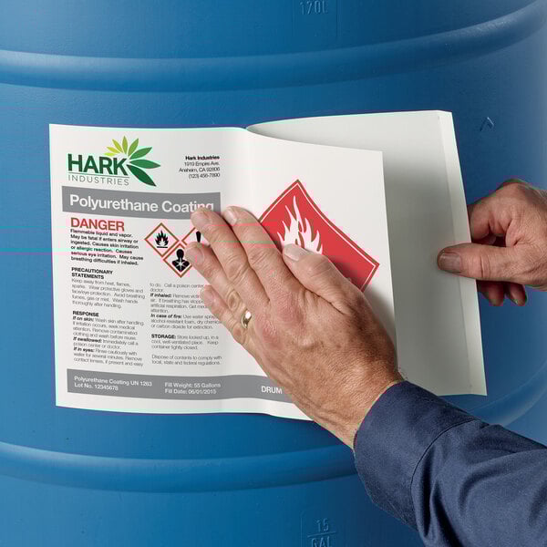 Avery® 60511 UltraDuty 8 1/2" x 11" GHS Chemical Labels for Epson C831