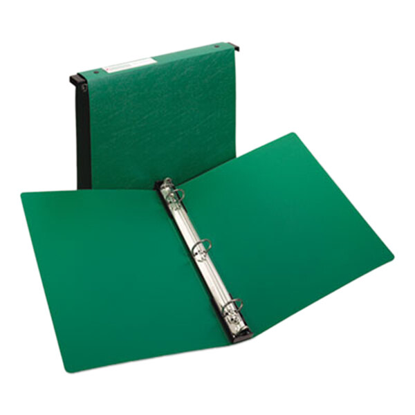 Avery® 14802 Green Hanging Storage Non-View Binder with 1" Round Rings