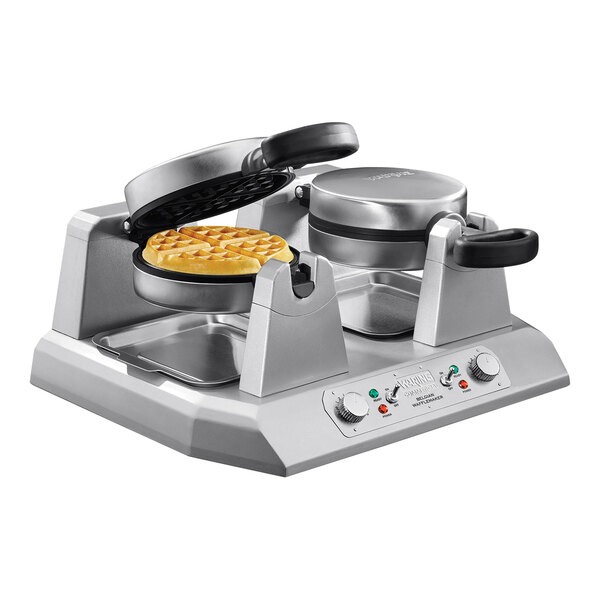 Waring Commercial Waffle Maker (Double, Belgian)