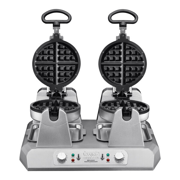Waring Commercial Waffle Maker (Double, Belgian)