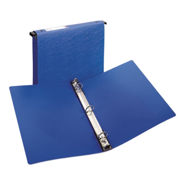 Avery® 14800 Blue Hanging Storage Non-View Binder with 1" Round Rings