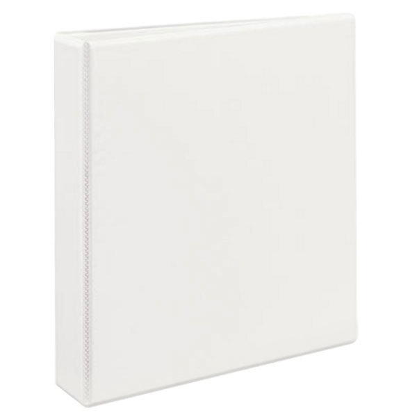 Avery® 9401 White Durable View Binder with 1 1/2" Non-Locking One Touch EZD Rings