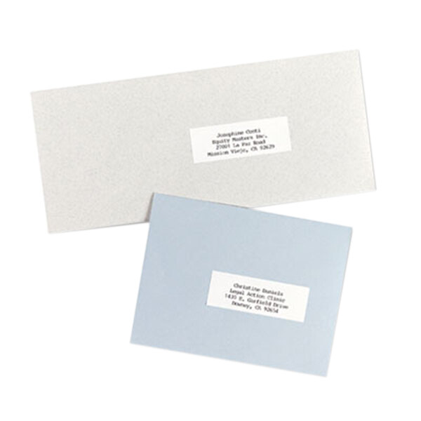 Avery® 1" x 2 13/16" White Mailing Address Labels 8250/Box
