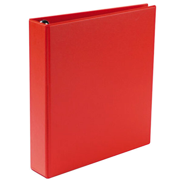 Avery® 79585 Red Heavy-Duty Non-View Binder with 1 1/2" Locking One Touch EZD Rings