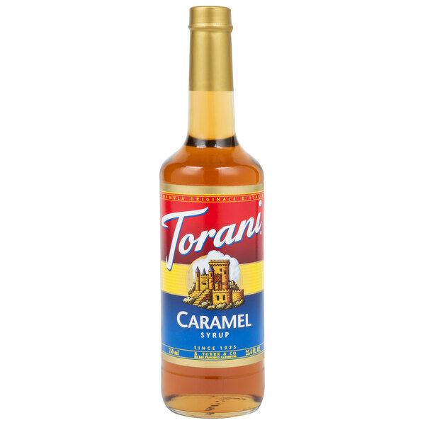 Torani 750 mL Caramel Flavoring Syrup