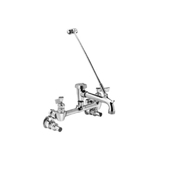 Fisher 72686 Wall Mounted Service Sink Faucet with 8" Centers, 6