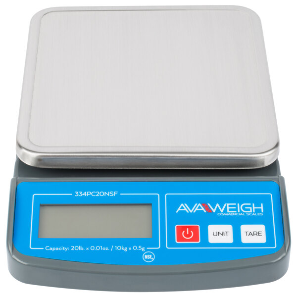 AvaWeigh PC20NSF 20 Ib. Compact Digital Portion Control Scale