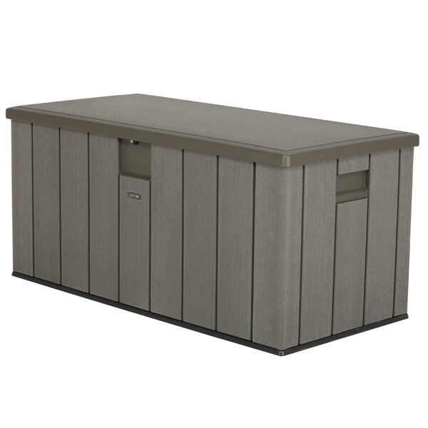 Lifetime 60215 Rough Cut 150Gallon Deck Box staurantStore