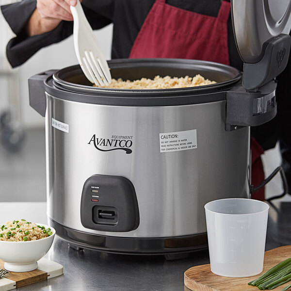 Avantco RC60 Electric Rice Cooker 60 Cup (30 Cup Raw)