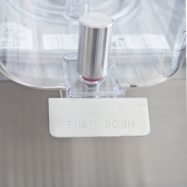 Crathco 5113 Triple 5 Gallon Plastic Refrigerated Beverage Dispenser