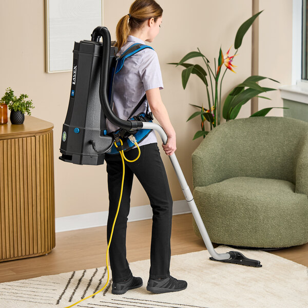 Lavex 10 Qt. Backpack Vacuum with HEPA Filtration and 8-Piece Tool Kit