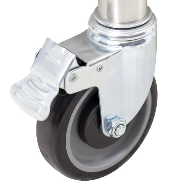 Advance Tabco MTSS250C 25" x 30" Stainless Steel Mobile Mixer Table