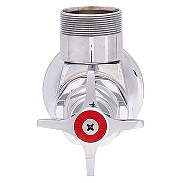 Fisher 50970 Single Wall Mount Faucet Base with 3/4" Control Valve and Cross Handle