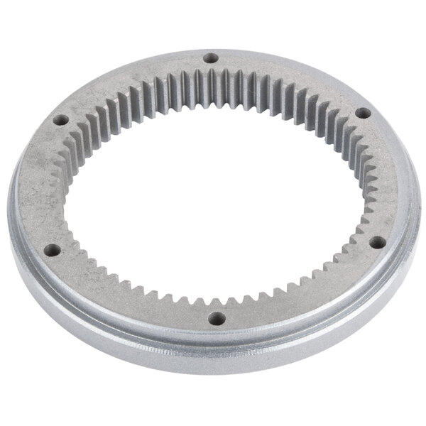 An Avantco turning plate gear with a hole in the center.