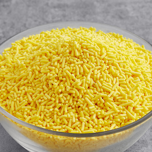 Yellow Sprinkles 10 lb.