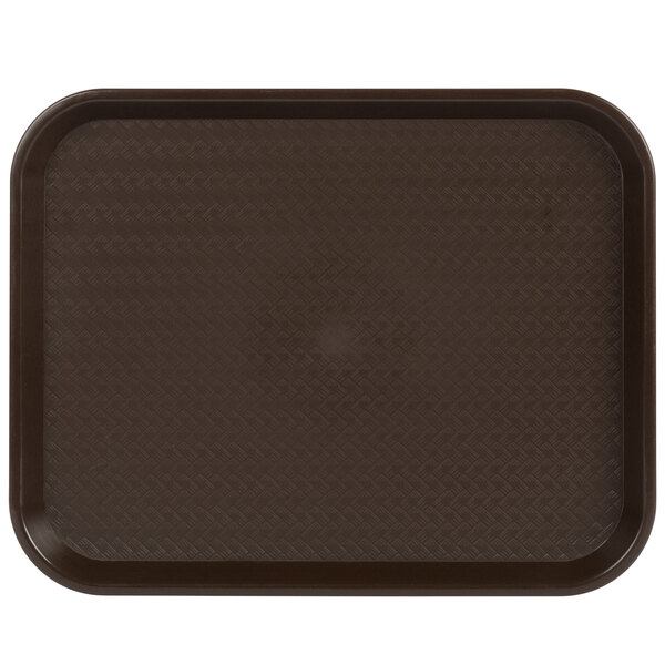 Winco FFT-1418K 14x18-Inch Black Plastic Fast Food Tray